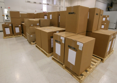 Atlantic Poly Corrugated cardboard boxes