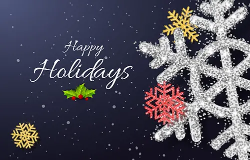 Happy Holidays From All of us Here at Atlantic Poly, Inc.